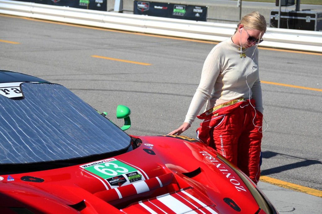 Christina Nielsen er den første danske kvindelige racerkører nogensinde, der har gennemført racerløbet Le Mans
(Foto: Jan Kaiser © Type 2)